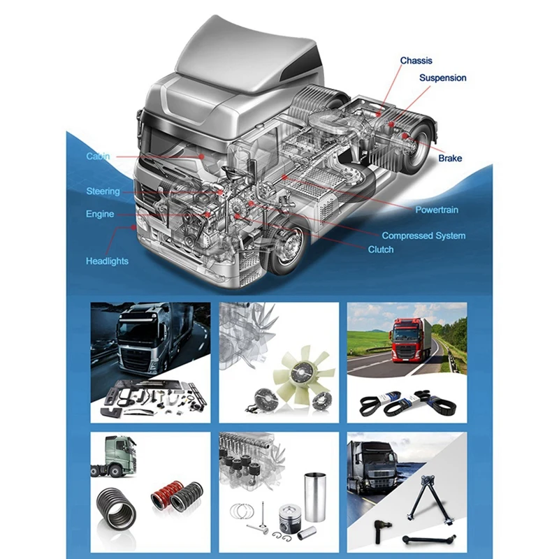 Комплект для ремонта Клапана Регулировки Давления воздушной сушилки грузовиков