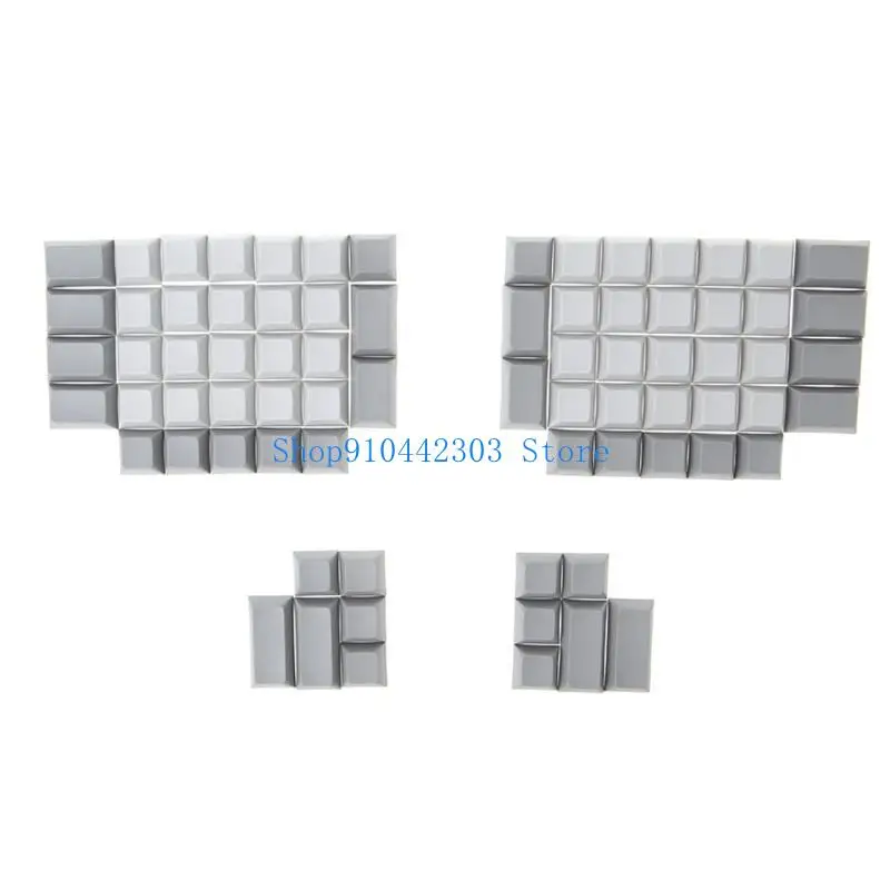 Фото 652F DSA профиль Ergodox колпачки для клавиш PBT пустой колпачок для переключателей Ergodox MX механическая игровая клавиатура №4