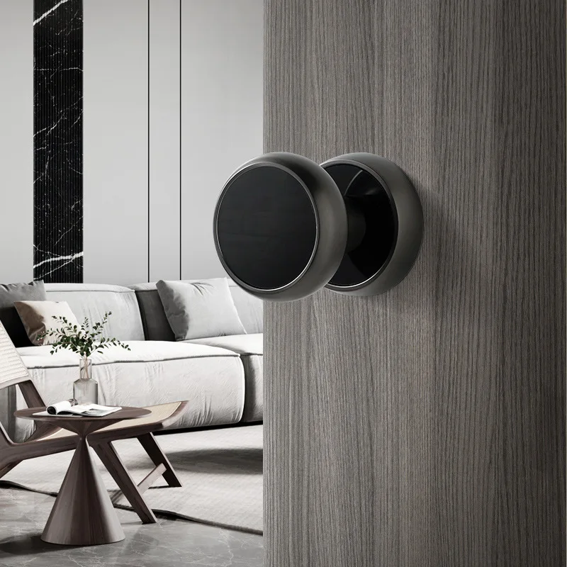 

Lock Indoor Door Wooden Single Lock Lock Tongue Single Concealed Door Simple Bedroom Wall Key Invisible Door Side Without