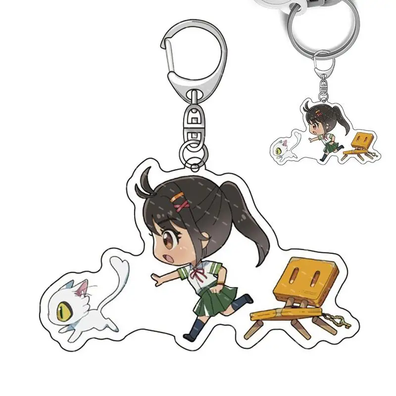 

Мультяшные фильмы периферийные аксессуары цепочка для ключей мультяшный судзум No Tojimari школьная сумка модная подвеска сумка Аксессуары Брелок