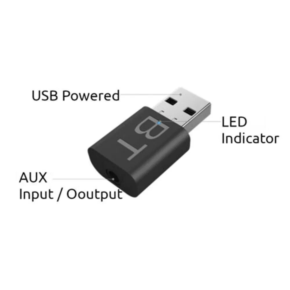 

Car TV PC Speaker USB 3.5mm AUX Adapter High Quality Hot ，Portable Aktisch