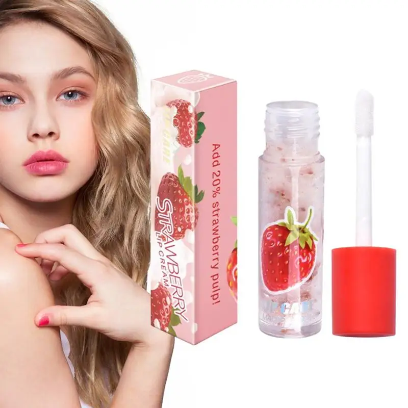 

Natural Lip Balm Moisturizing Lip Care Products Natural Strawberry Chapstick Lip Hydrating For Men Girls Boys and Women Lip Care