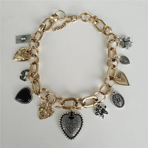 Колье-чокер PPG&PGG сердечком