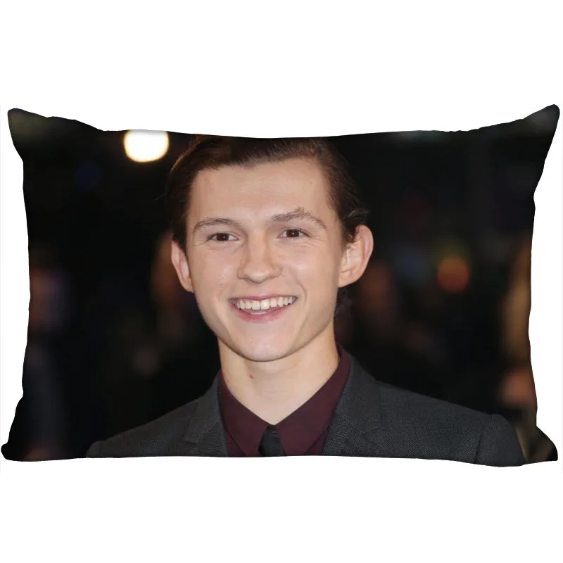 

Чехол для подушки Tom Holland, высокое качество, прямоугольная Мягкая тканевая Наволочка на молнии, лучший подарок, украшение 0104