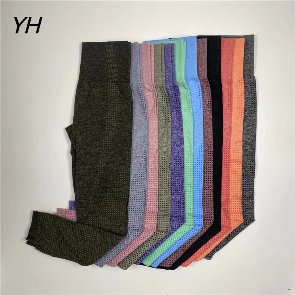 Бесшовные леггинсы с высокой талией