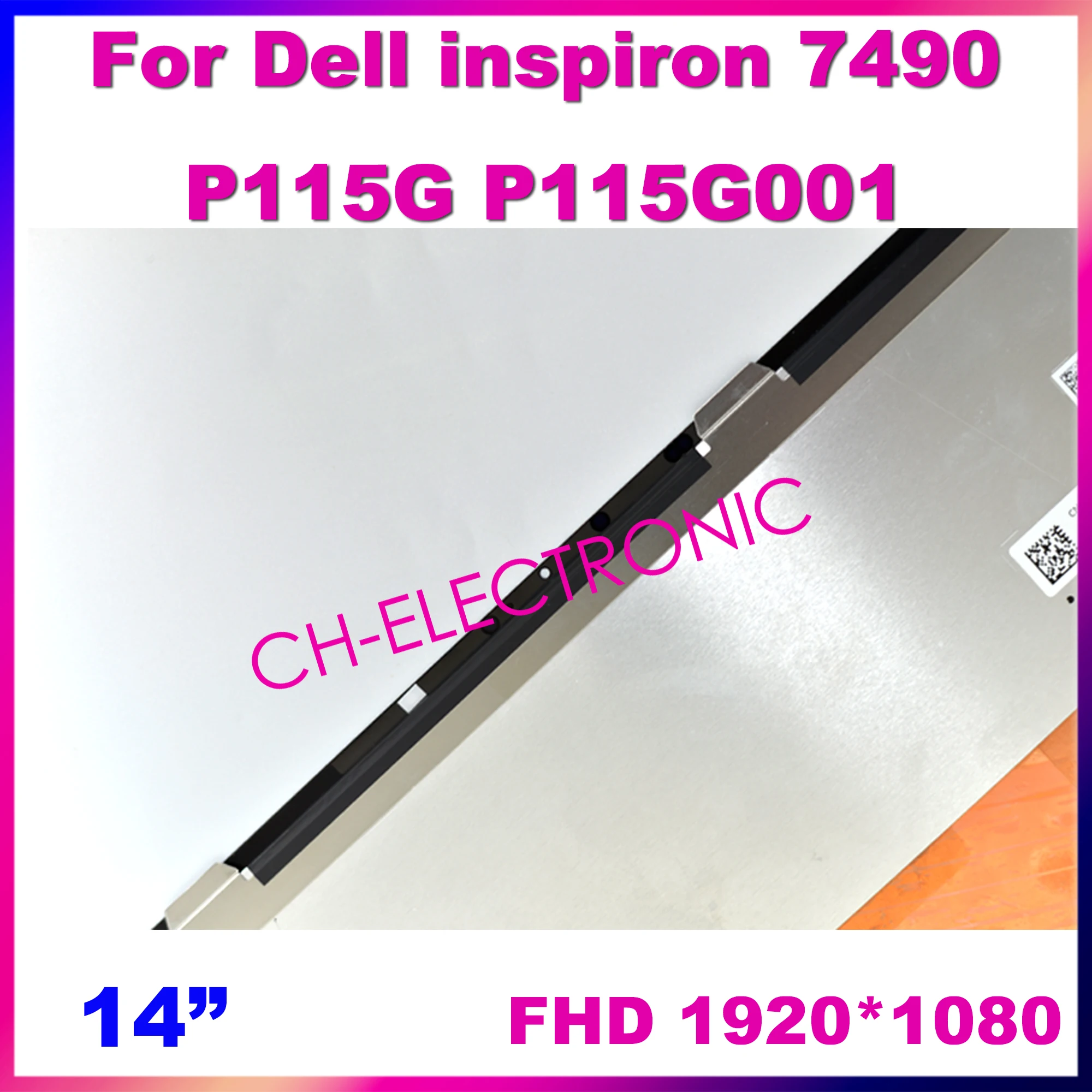 14.&quot FHD 1920*1080 Для Dell Inspiron 14 7490 P115G P115G001 LQ0DASC701 LQ140M1JX41 ноутбук DP/N 02T3C 8 ЖК Светодиодная