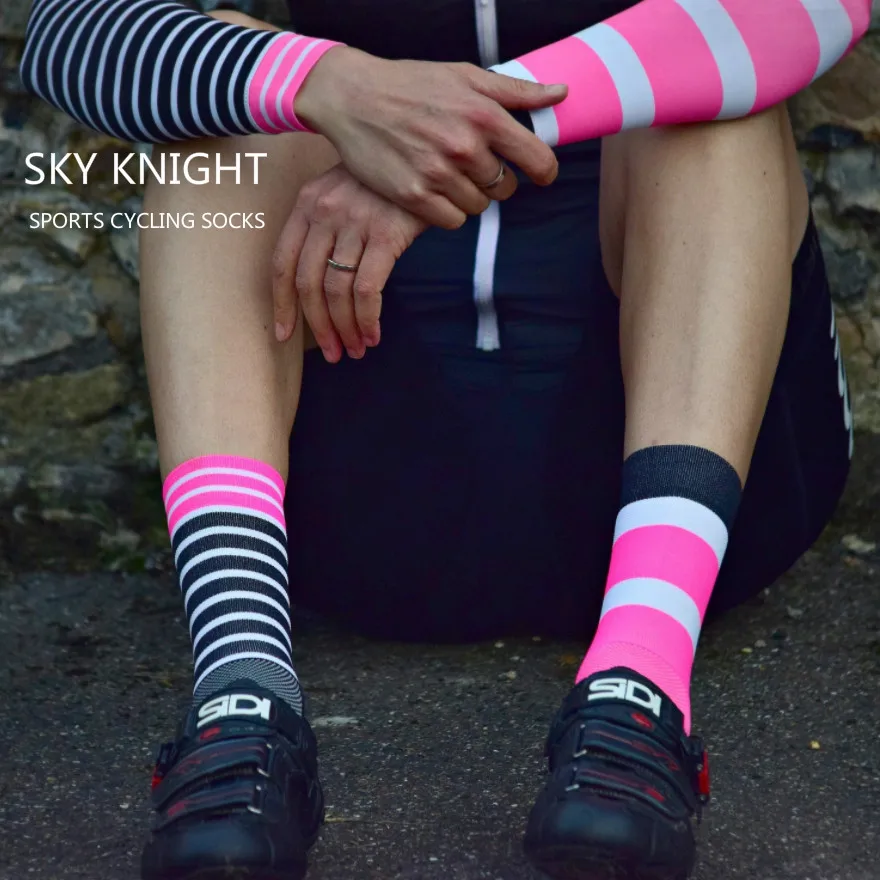 

Новинка, профессиональные брендовые носки SKYKNIGHT для велоспорта на открытом воздухе, дышащие носки для дорожного велосипеда, индивидуальные носки для гонок на горном велосипеде