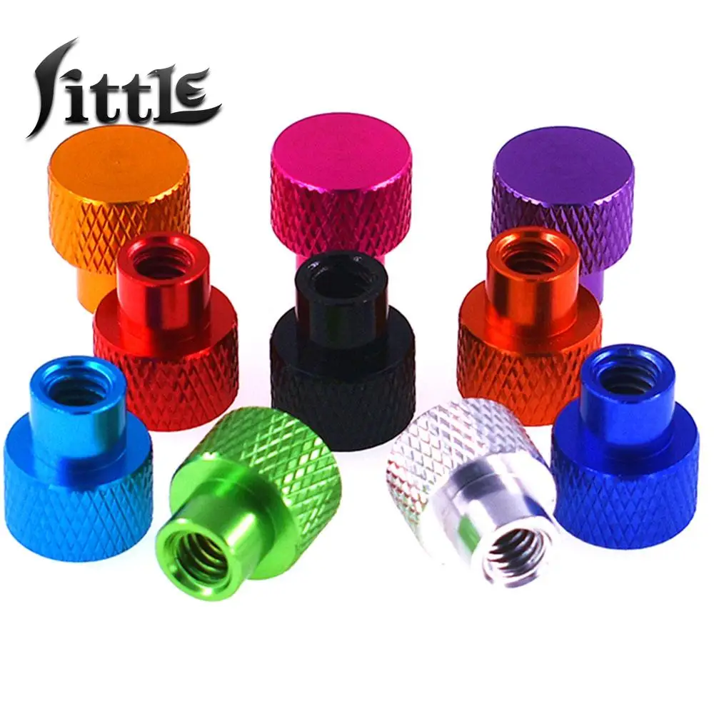 

Pack Of 5 M4 M5 M6 Single Hole Step Knurled Thumb Nut Vis Tuercas Remachables Blind Hole Thumbs Flange Nutes Finger Rivet Nuts