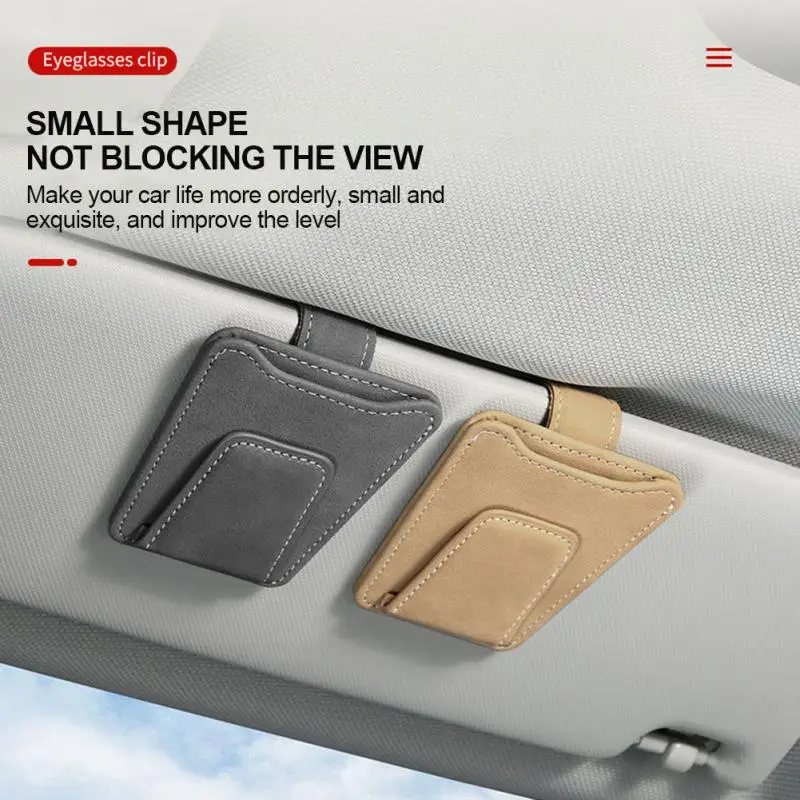 

Portable Car Sunglasses Frame Creative Multifunctional Sunglasses Clip Universal Car Interior Accessories Glasses Clip