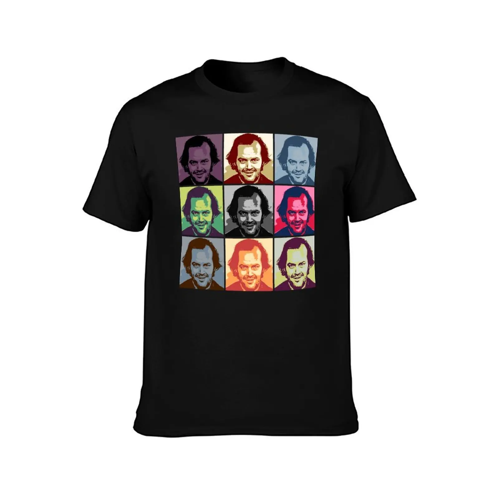 Фото Футболка Jack Nicholson Torrance Shining Iconic Pop Art, повседневная универсальная футболка для мужчин №2