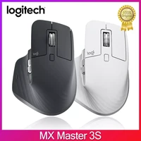 new mx master 3s wireless performance mouse with ultra fast scrolling 8k dpi quiet clicks suitable for laptop pc