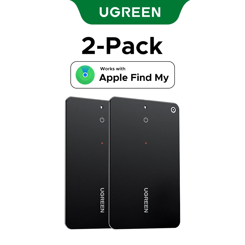 

Карта UGREEN Security SmartTrack работает с Apple Find My Wallet Bluetooth Tracker Phone Finder Водостойкая (только iOS)