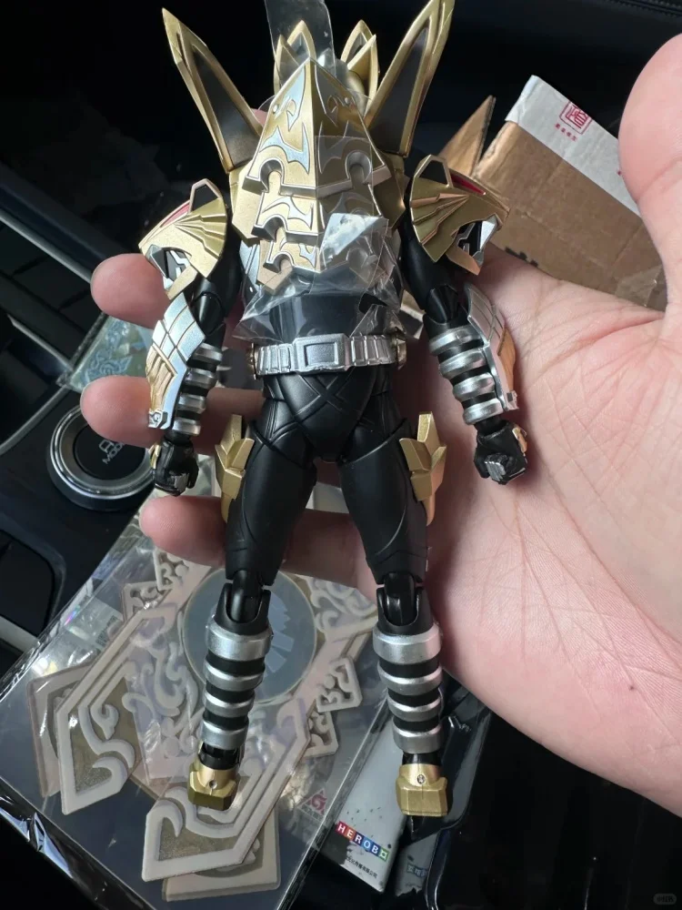 Фото В наличии: Переиздание фигурки YCY Studio Xingke Armor Hero Emperor с плащом, модель императорской брони, игрушка-фигурка, подарок для фанатов №5