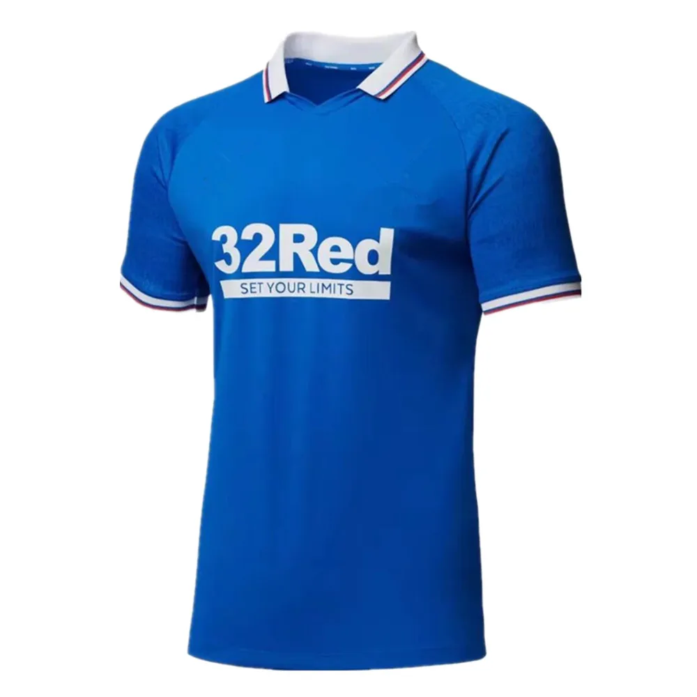 

2021 2022 Glasgow Rangers FC 150th Anniversary Soccer Jersey DEFOE MORELOS KENT Champions 55 Football Shirts