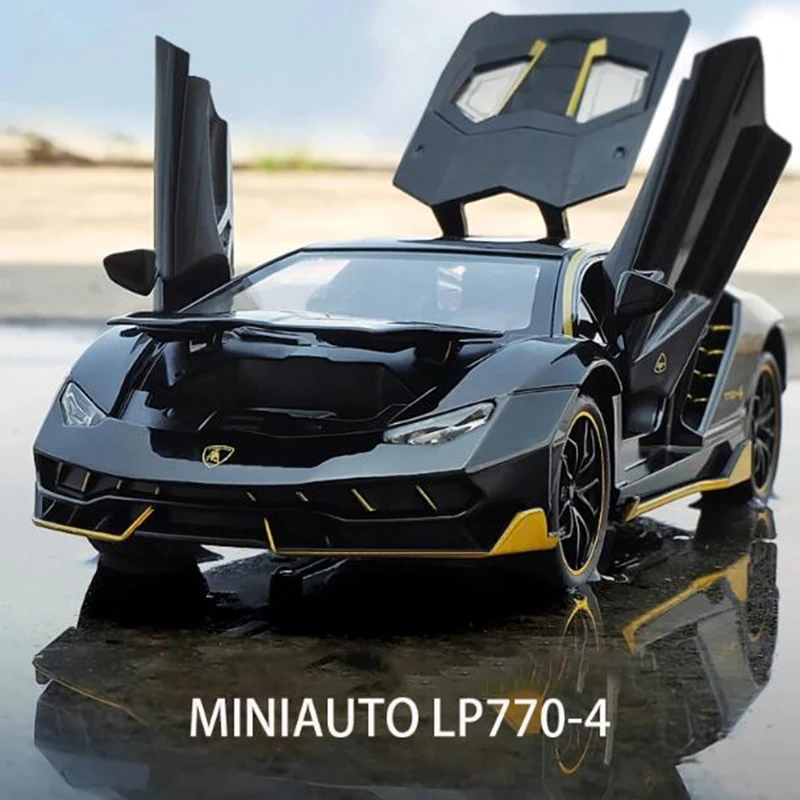 

Модель спортивного автомобиля из сплава, 1:24