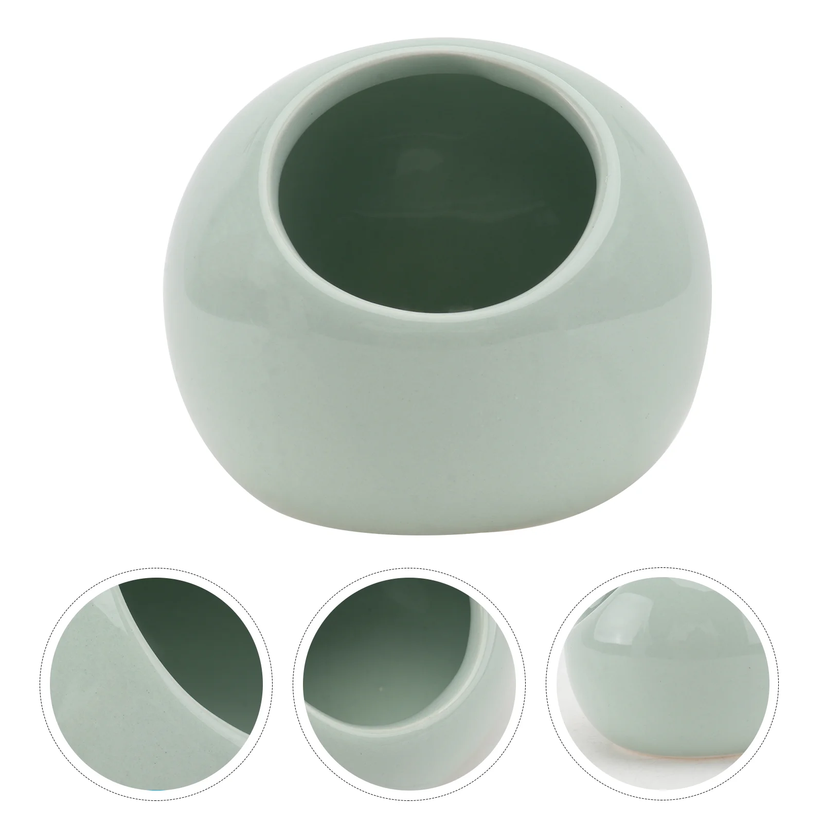 

Hamster Ceramic House Hideout Pet Bed Cooling Bath Chinchilla Sleeping Animal Guinea Summer Hut Sand Cage Cave Habitat