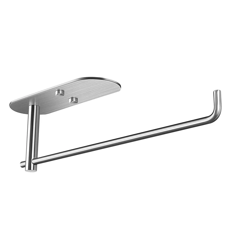 

Paper Towel Holder Wall Mount,Super Sturdy Paper Towel Holder, Drilling Or Extra Strong Self Adhesive Paper Towel Holder