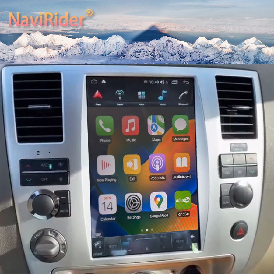 12 1-дюймовый экран Android 14 для Infiniti QX56 Nissan Armada 2008 2010 беспроводной Carplay автомобильный