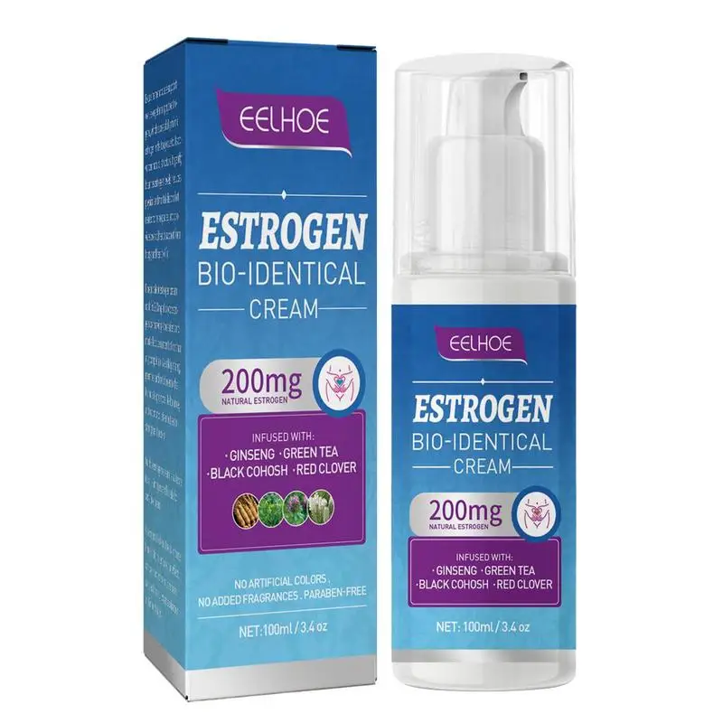 

Women Progesterone Cream 100ml Menopausal Emotional Balance Cream For Women Mothers Wife Body Care Progesterone Balancing Lotion