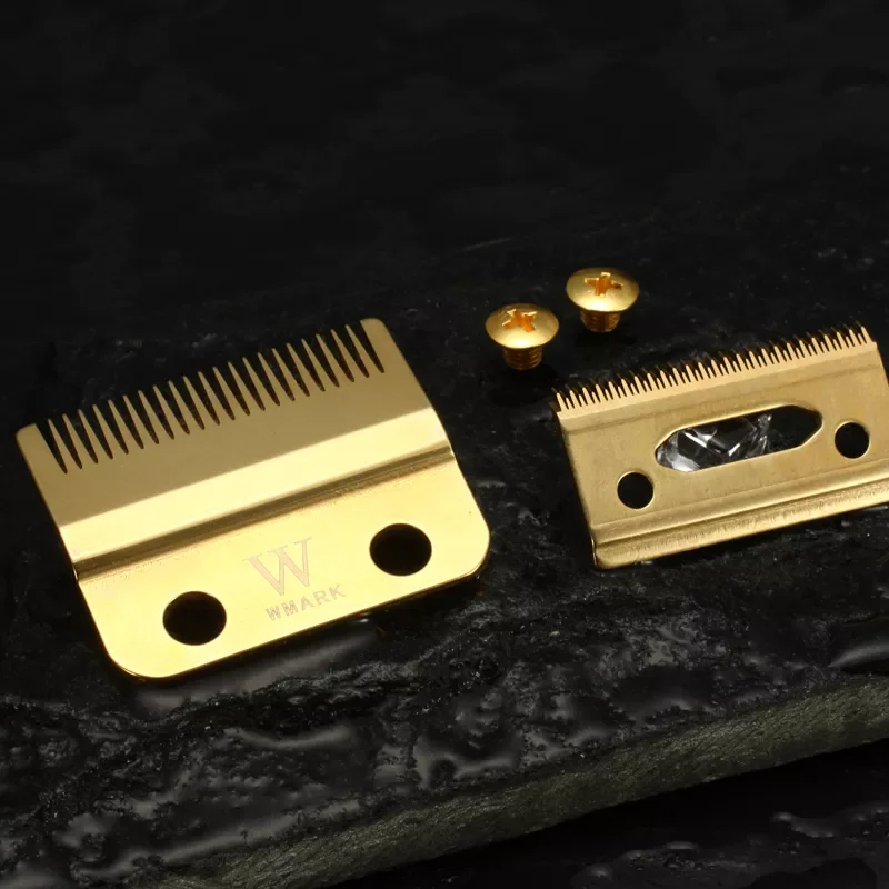 

NEW2023 Professional WMARK 2-Hole Hair Clipper Blade rainbow color silver color golden color replace blade W-2 for professional