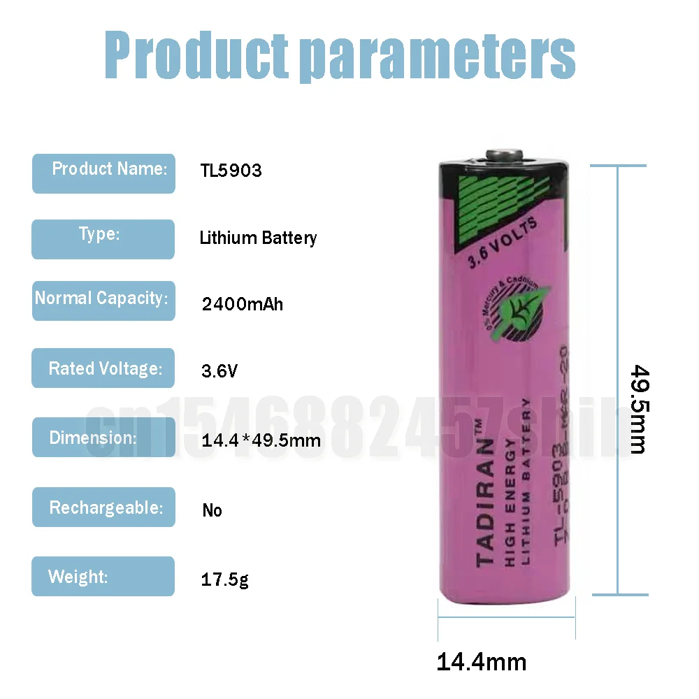 4 шт. оригинальная литиевая батарея для TADIRAN TL-5903 ER14500 LS14500 AA 3 6 V ПЛК-оборудования |
