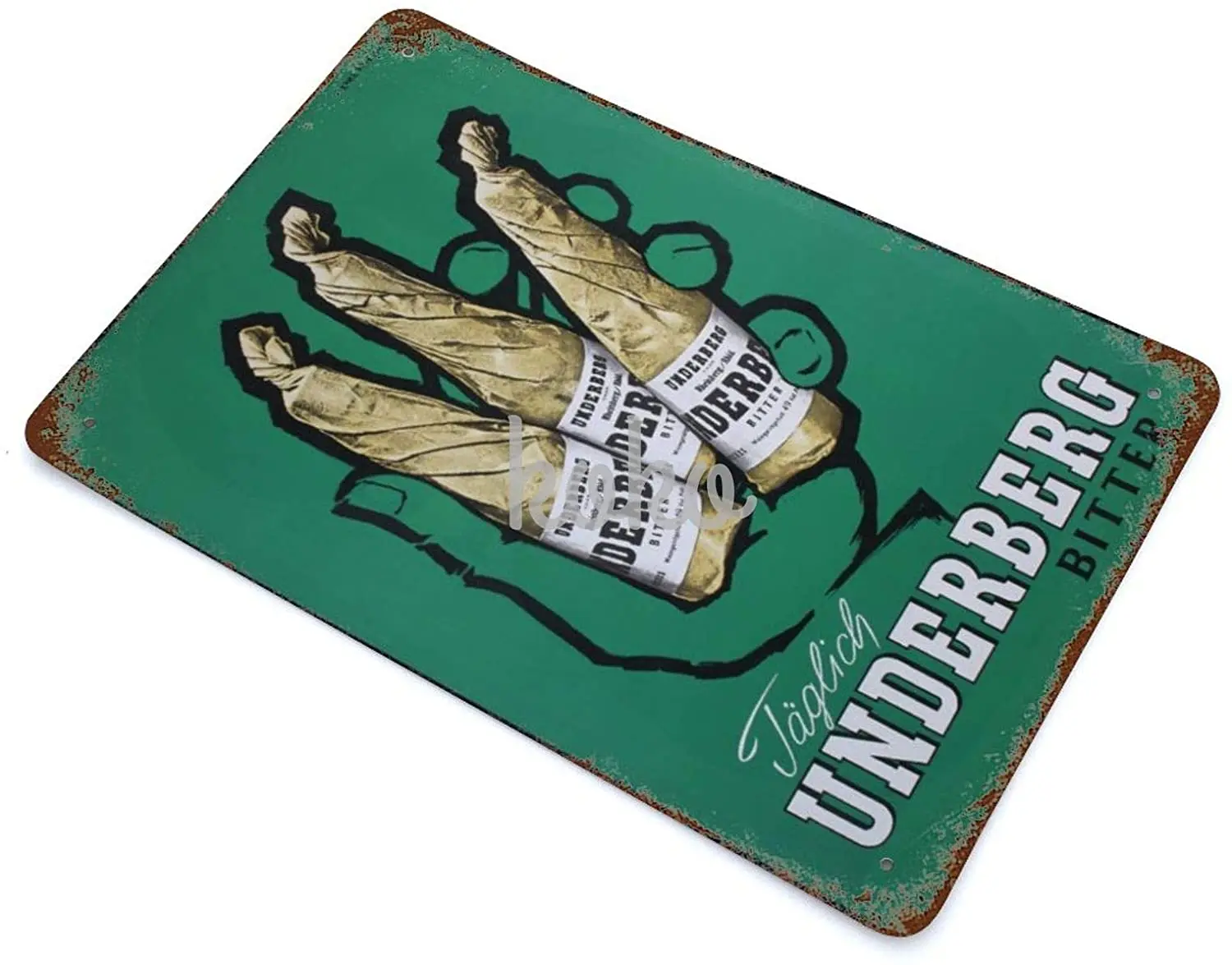 

UNDERBERG Art Tin Signs vintage displate retro metal plaques Iron Painting Poster