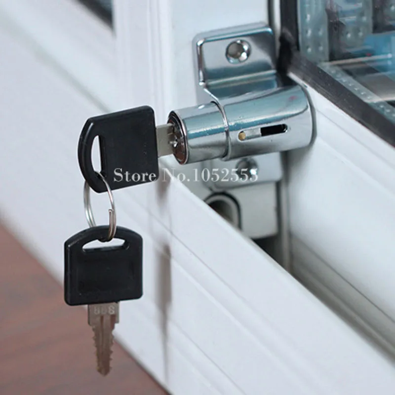 

HOT 10PCS Sliding Door and Window Locks Home Security Anti-theft Locks Prevent Children Open Window Safety Locks (Keys Alike)