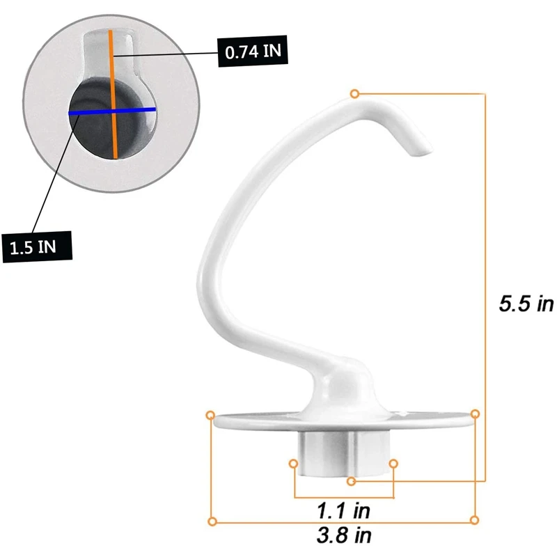 JFBL Горячая розлива щит и крючок для теста замены кухонных принадлежностей WPW10616906