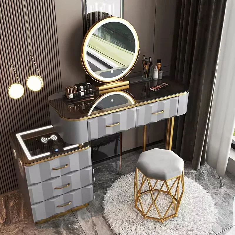 Мебель для спальни Xijiayi умный туалетный столик макияжа с зеркалом и умными