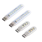 Мини USB 5v Светодиодный светильник Открытый Мобильный ночник для спальни портативный Настольный светильник 38 светодиода белый теплый цвет внутренний светильник