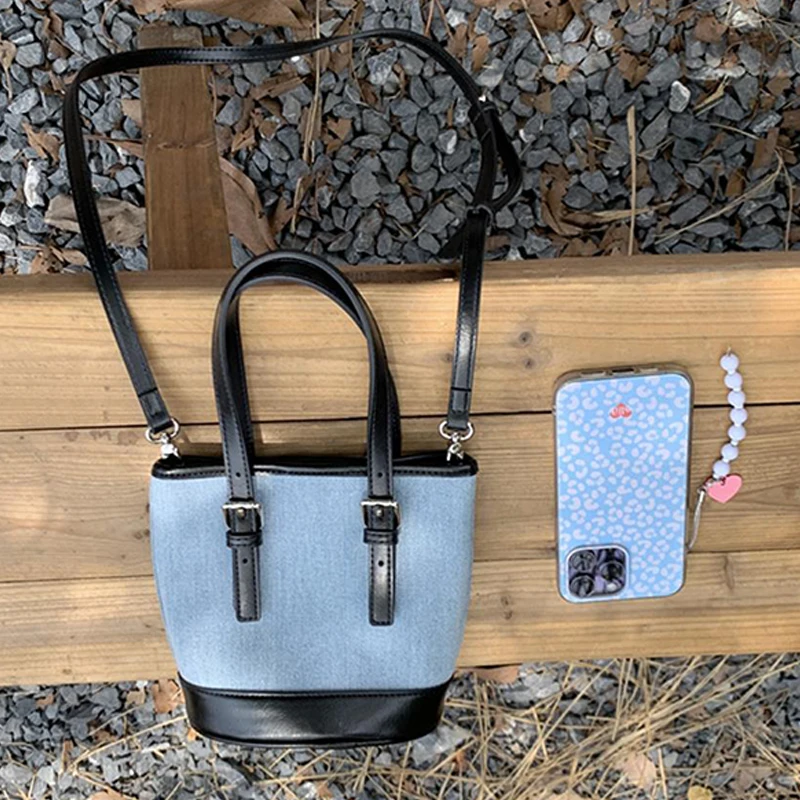 Новая простая модная сумка-ведро большой вместимости в стиле ретро для подмышек