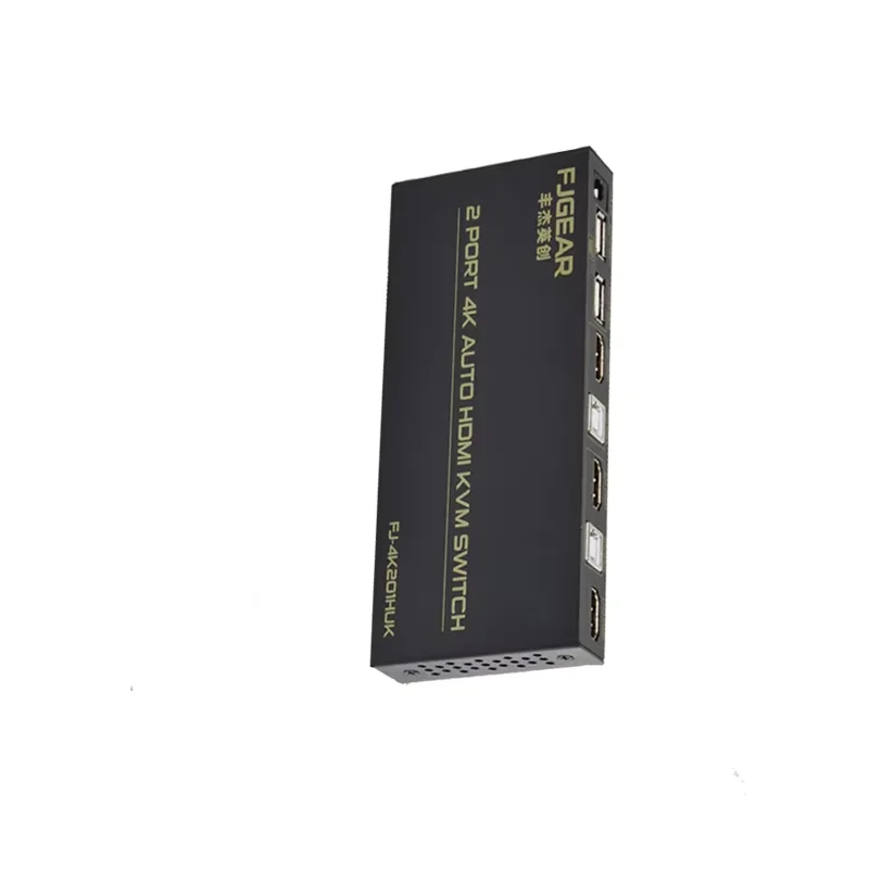 2-портовый USB KVM-переключатель для 2 ПК совместный с использованием клавиатуры