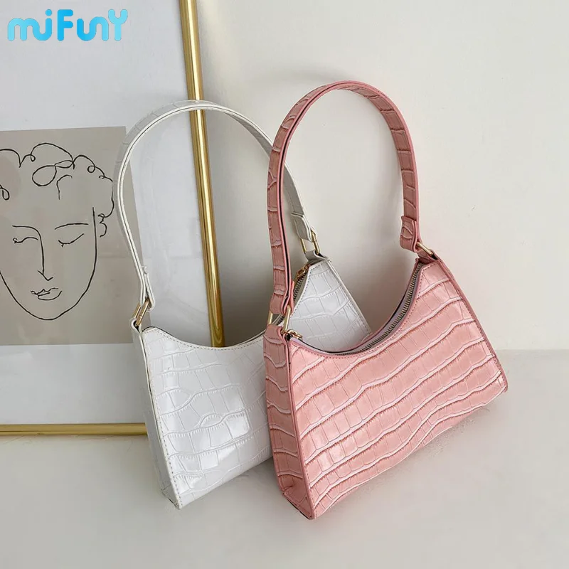 

Модная сумка Mifuny, новинка, усовершенствованная Изысканная сумка для покупок, повседневные женские сумки-тоуты в стиле ретро, женские кожаные однотонные сумки через плечо с цепочкой