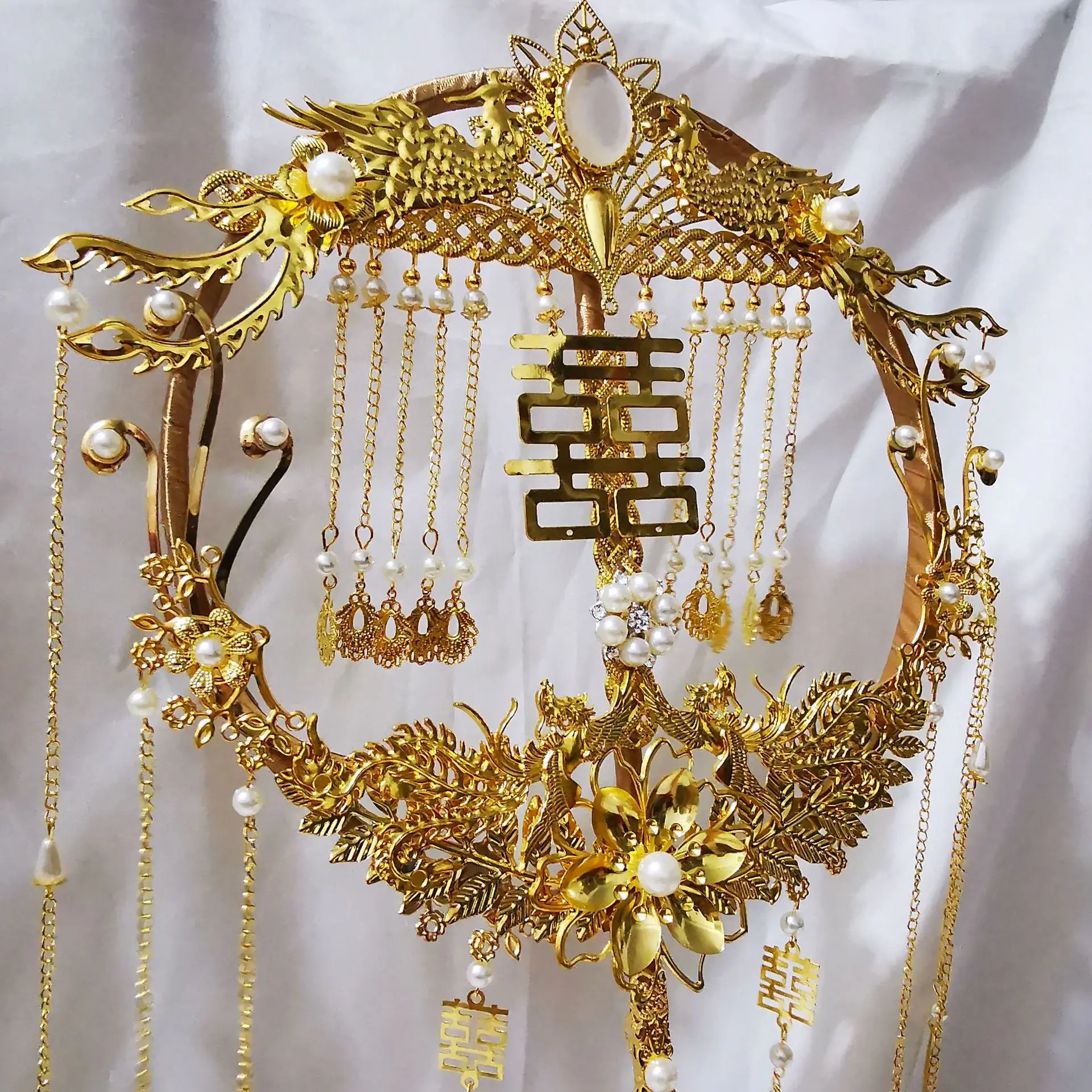 Изысканный домашний фон для свадебной фотосъемки с орнаментом | Дом и сад