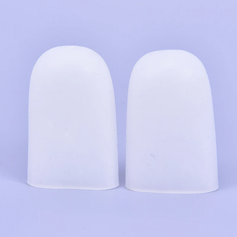 

2Pcs Silicone Gel Tube Bandage Finger & Toe Protectors Foot Feet Pain Relief Guard For Feet Care Insoles Feet Care Tool
