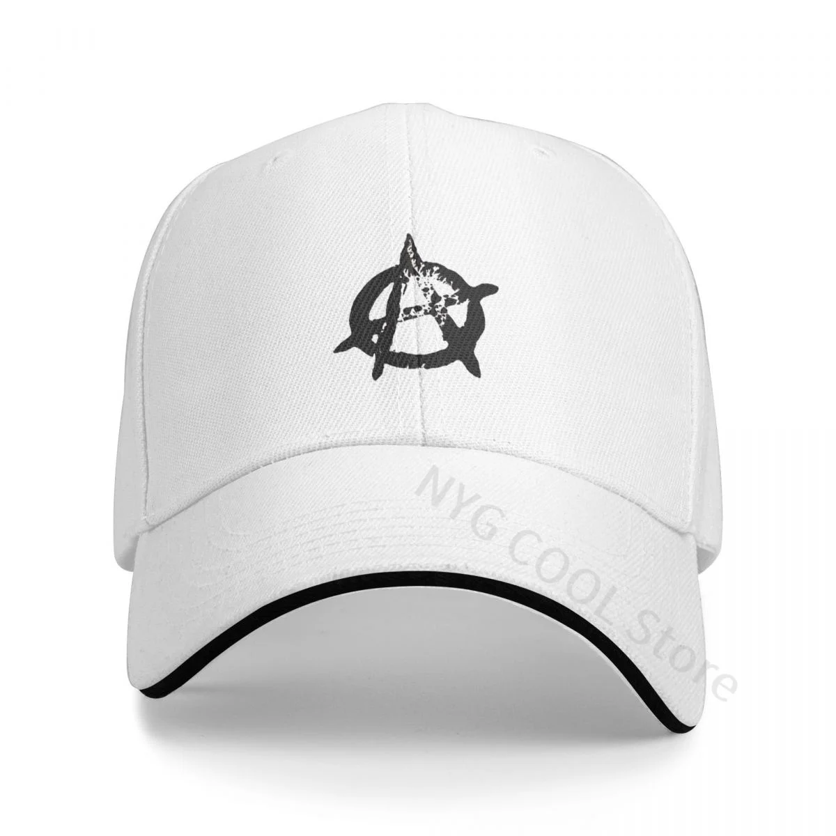 

Multiple Colour Anarchys Baseball Cap Peaked Cap Adjustable Dad Hat Shade Sport Baseball Hats