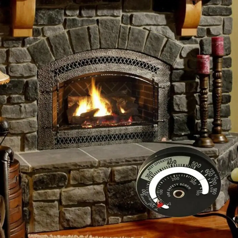 

1 шт., Каминный термометр, подогреватель дровяной плиты высокого качества Z8u6