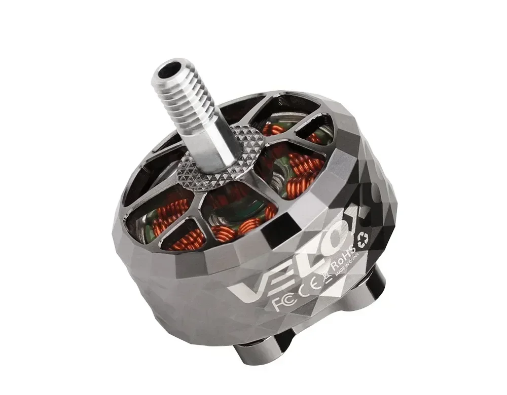 SkyCityFPV T-Motor VELOX VELOCE V2208 V2 1750KV 1950KV 2450KV 4-6S Бесщеточный двигатель с валом из титанового
