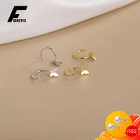 trendy drop earrings 925 silver jewelry butterfly shape ear accessories for women girl wedding birthday party earrings wholesale