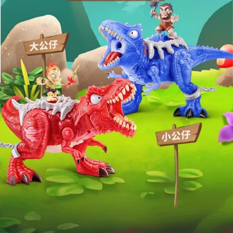 Оригинальный Zuru Bursting Boy Dragon Hunting Moment Flame Tyrannosaurus Rex динозавр-сюрприз яйцо охота за