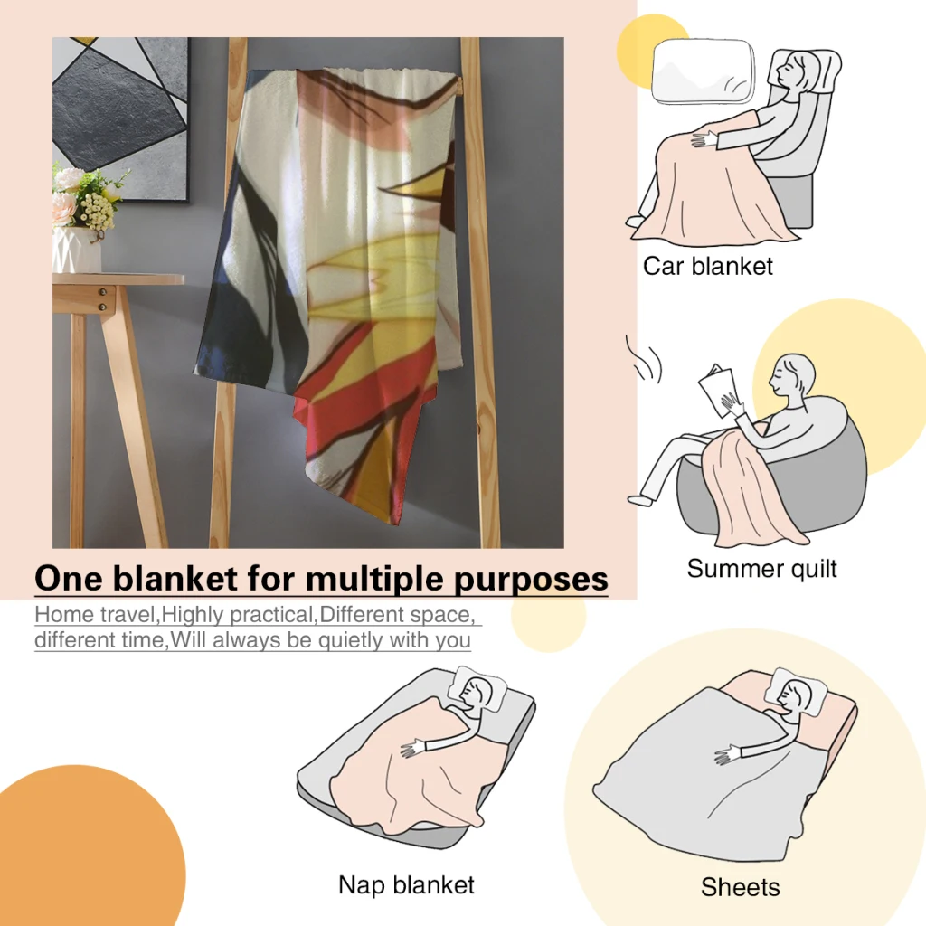 Одеяло Muichiro Tokito-рассекающее демонов диван кровать домашнее искусственное одеяло