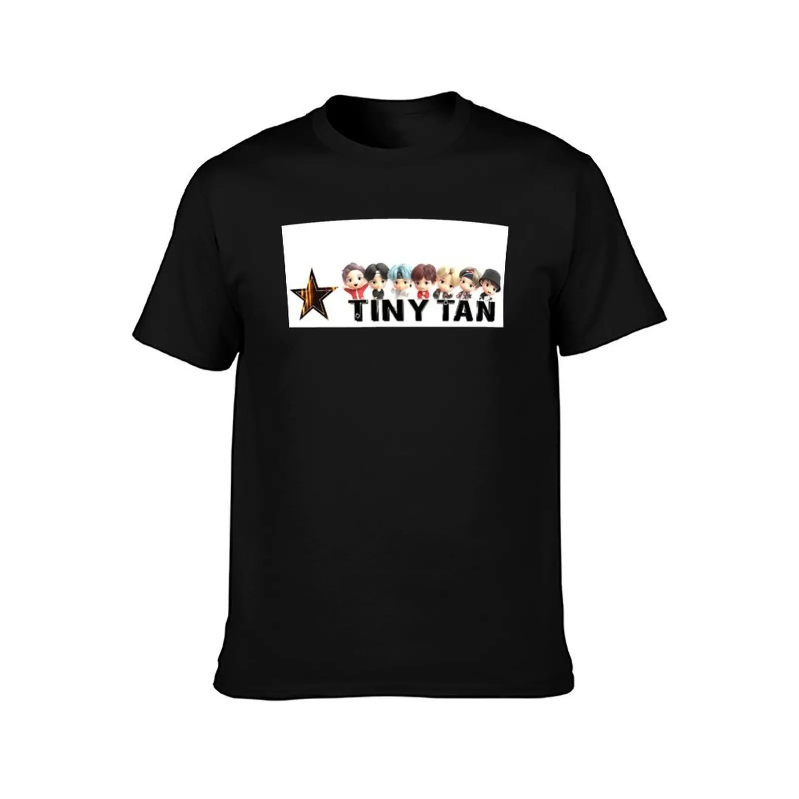 Фото Футболка TinyTan Star Design, мужские футболки для мужчин, футболка с аниме, дизайнерская футболка №2