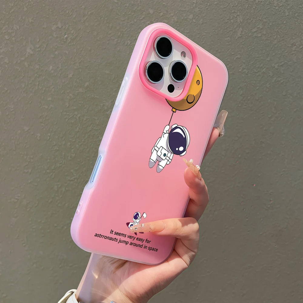 Чехол для телефона Chibi Astronaut Floating Doodle Jelly Shell для Xiaomi 14T 17 Pro Max, для XM 15T Pro, Mi 11 Lite 5G, противоударный чехол (art.: 3920db7412abc) - 3920db7412abc