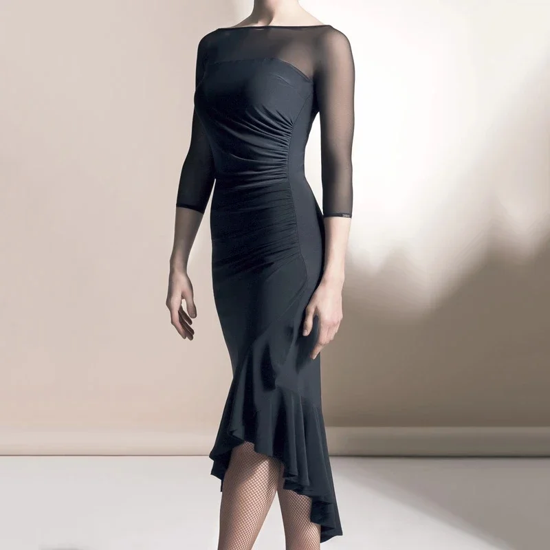 Платье для современных танцев бальных женское стандартное платье