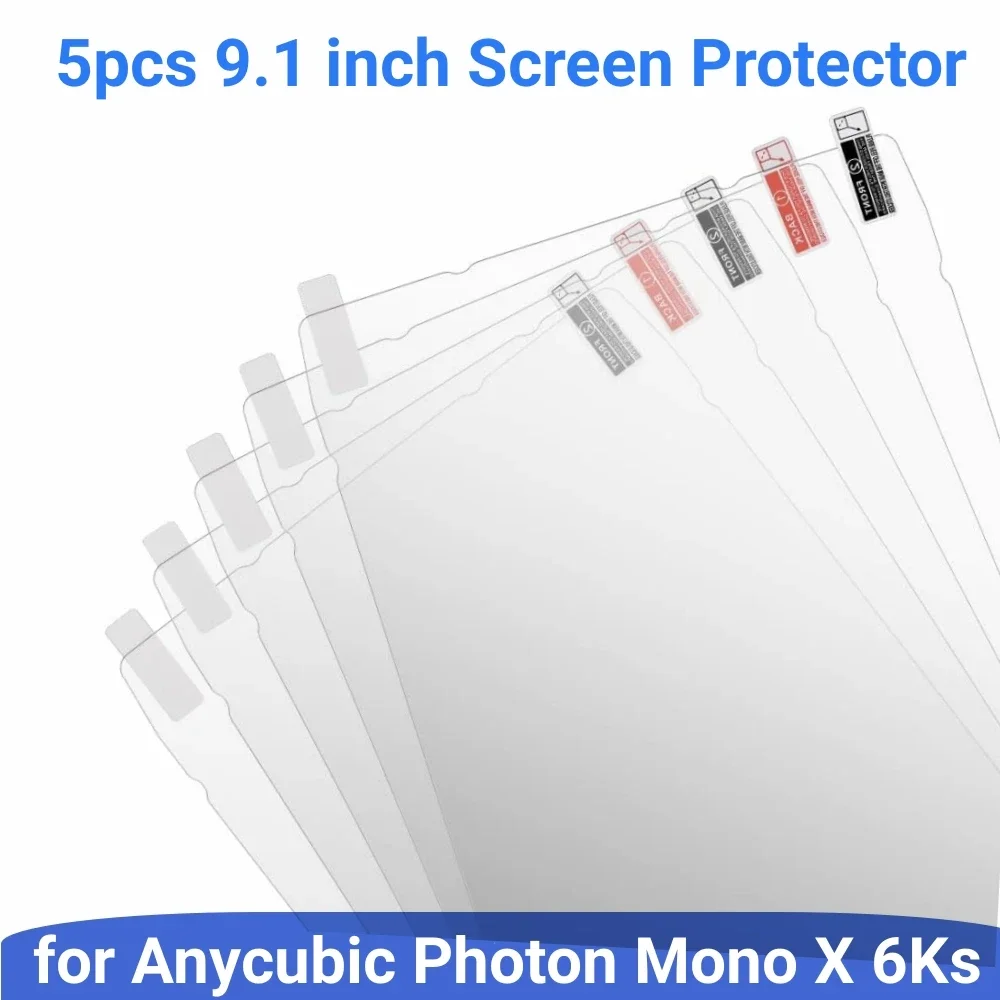Фото Защитная пленка для экрана Anycubic Photon Mono X 6Ks 9,1 дюйма, УФ-смола, 3D-принтеры, ЖК-дисплей, защитная пленка от царапин, аксессуары №1
