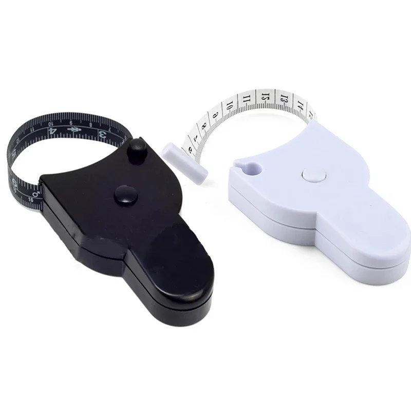 

Self-tightening Body Measuring Tape Ruler 150cm/60 Inch Sewing Tailor Dressmaking Measure Ruler Meter Film for Waist Chest Legs