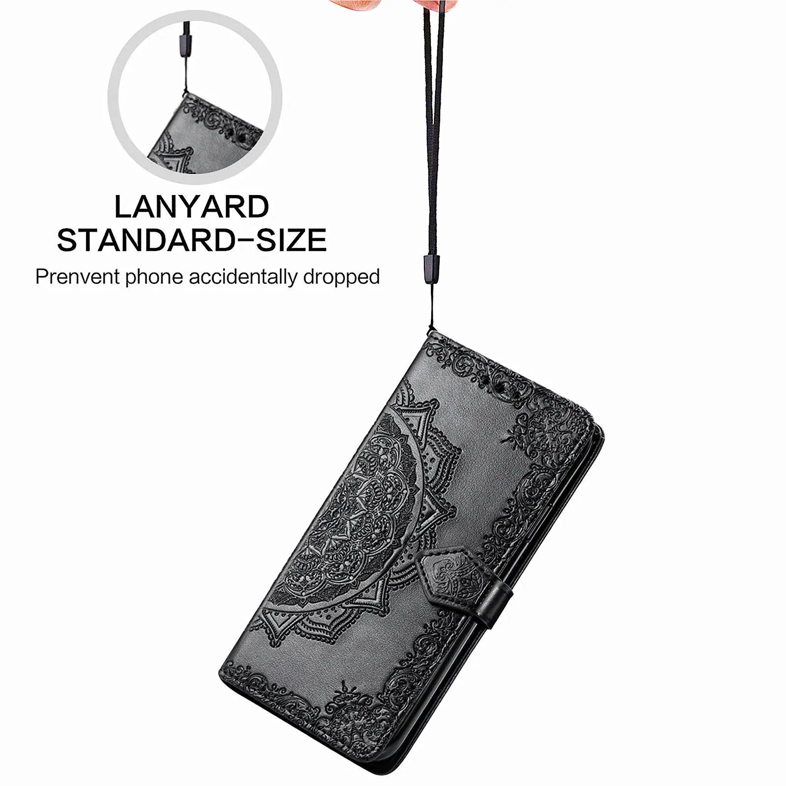 Кожаный чехол для Samsung Galaxy Z Fold 4 Prime 3D рельефный Чехол-бумажник с цветком на fold 3