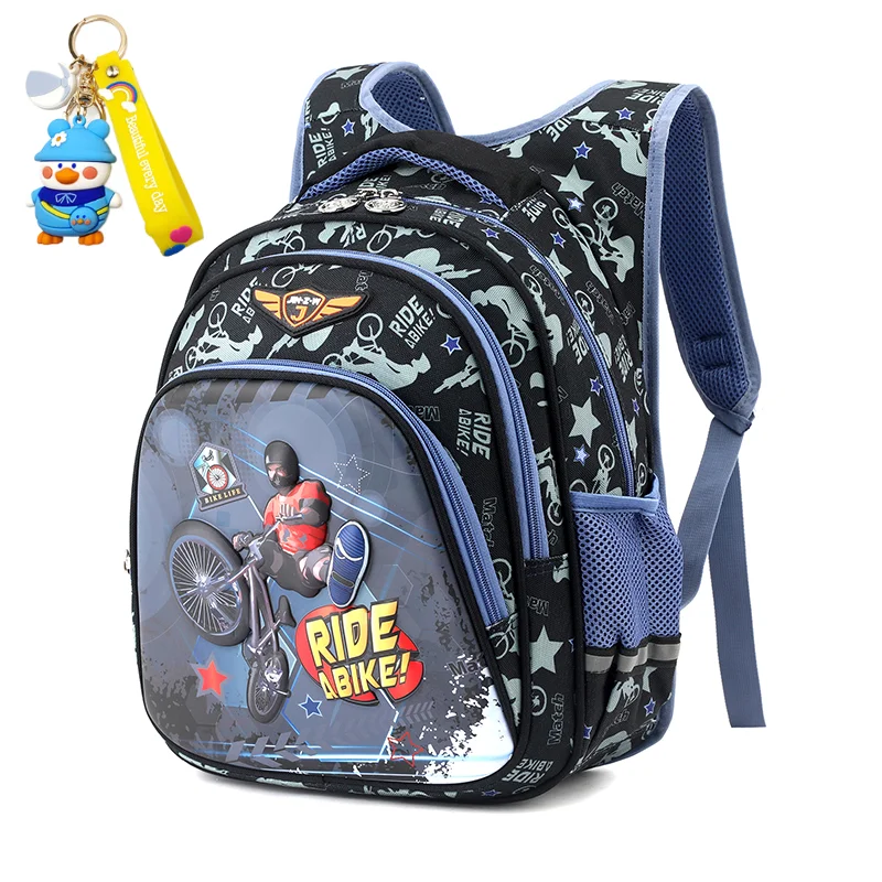 Waterproof children School Bags For Girls Boys Kids Schoolbag cartoon 3D Primary Orthopedic school Backpack book bag Grade 1-3-6