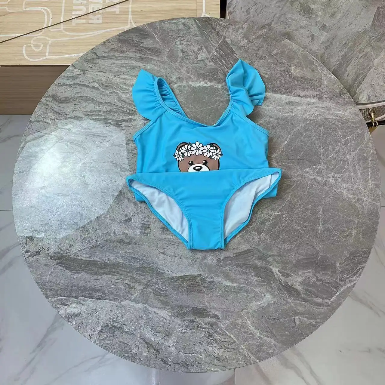 Коллекция 2022 года лидер продаж летний купальник для девочек красивое слитное