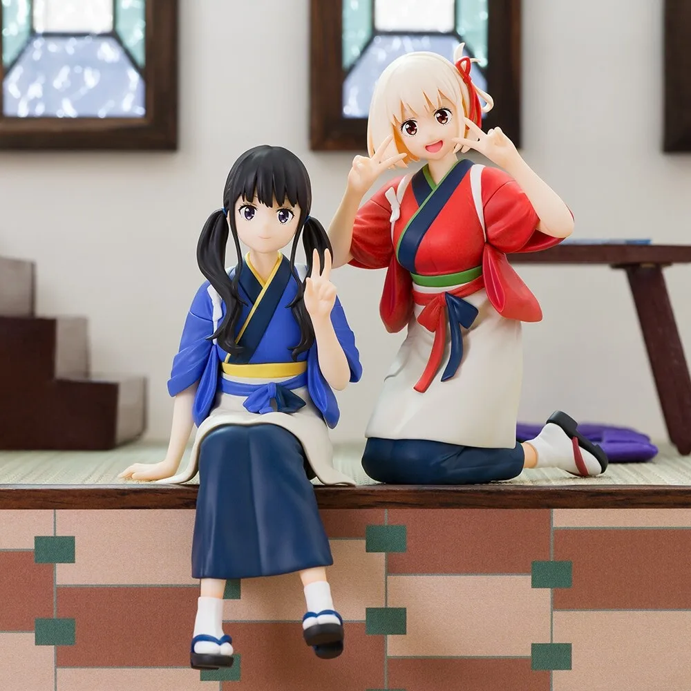 Фигурка игрушечная из ПВХ, SEGA Lycoris Recoil Inoue Takina nishikier Chisato Premium Chokonose